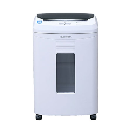 AFS100M アイリスオーヤマ電動シュレッダー(業務用・マイクロクロスカット・オートフィード100枚細断・手差し細断7枚・連続使用15分・カード対応)