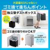 業務用シュレッダー 20枚細断 ホッチキス対応 クロスカット A4 電動 30分連続 40Lダストボックス カード細断対応 400-PSD029