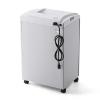 マイクロカットシュレッダー 2×15mm 電動 12枚 連続10分 ホッチキス対応 大容量40L (980枚分) メンテナンスオイル付き 400-PSD037