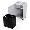 マイクロカットシュレッダー 2×15mm 電動 12枚 連続10分 ホッチキス対応 大容量40L (980枚分) メンテナンスオイル付き 400-PSD037