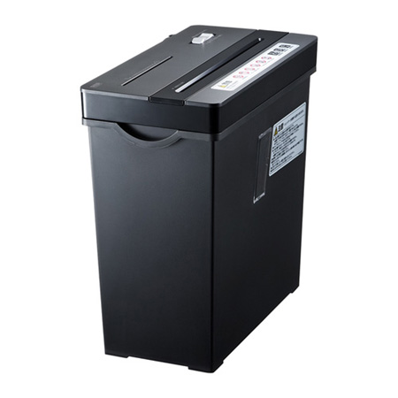 サンワサプライ シュレッダー PSD-AW5534 ブラック(電動・A4・クロスカット・5枚細断・CD/DVD/カード対応)