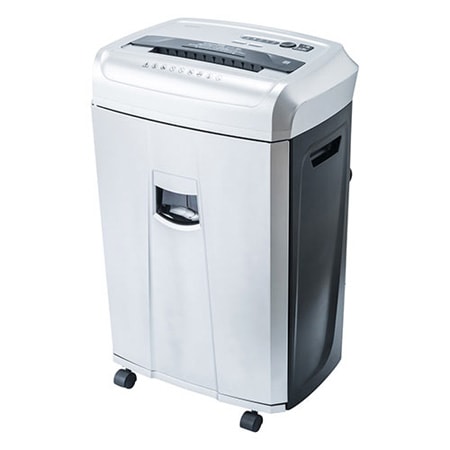 【アウトレット】電動シュレッダー(業務用・クロスカット・20枚細断・連続120分使用・CD/DVD・カード対応) 400-PSD036