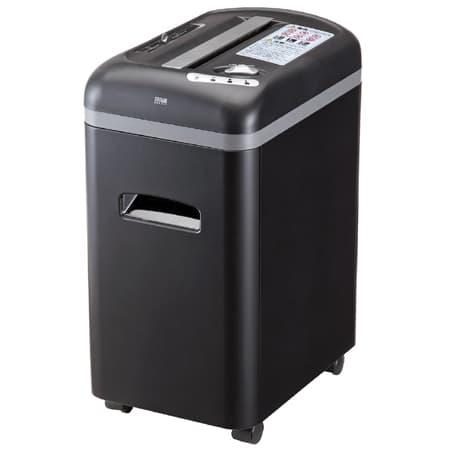 【アウトレット】電動シュレッダー A4 マイクロクロスカット 6枚細断 CD/DVD/カード対応 400-PSD008