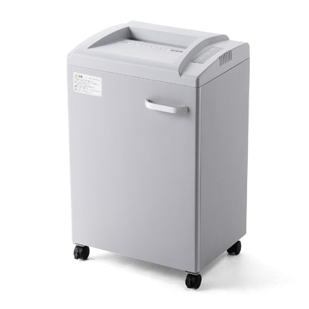【わけありアウトレット】業務用シュレッダー 20枚細断 ホッチキス対応 クロスカット A4 電動 30分連続 40Lダストボックス カード細断対応