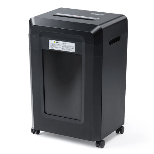 業務用シュレッダー マイクロカット 2×10mm A4用紙 16枚細断 CD/DVD対応 大容量30L