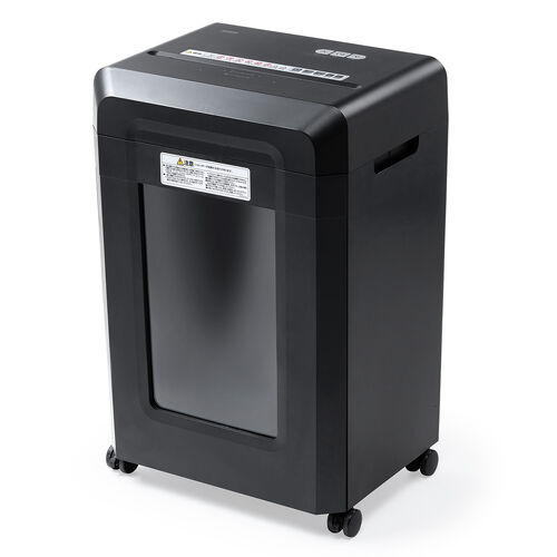 マイクロカットシュレッダー 大容量30L A3対応 最大9枚同時細断 2×10mm CD/DVD カード対応