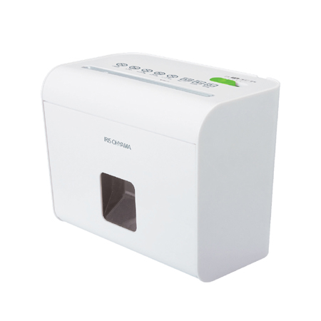 アイリスオーヤマ シュレッダー HS4SC(電動・A5・マイクロクロスカット・4枚細断・はがき対応)