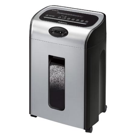 フェローズ デスクサイドシュレッダー JB-10CDM(電動・A4・マイクロクロスカット・10枚細断・ホッチキス/CD/DVD/カード対応)