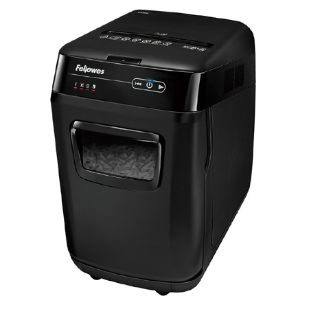 フェローズ オートフィードシュレッダー 200C(電動・A4・クロスカット・200枚自動給紙・ホッチキス/クリップ/CD/DVD/カード対応)