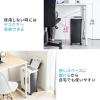 オートフィードシュレッダー 自動給紙60枚 クロスカット 5×10mm 手差し細断8枚 カード 13.5L ホッチキス